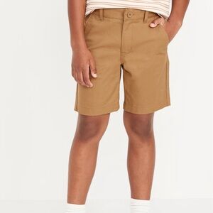 Old Navy Knee Length Twill Shorts for Boys Bandolier Brown